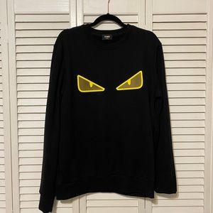 Fendi “Eyes” Crewneck Size L